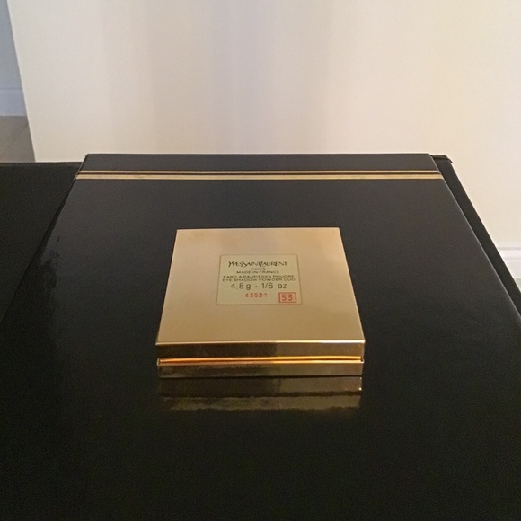 YSL vintage empty eyeshadow logo container (2.5”x2.5” size) - Picture 3 of 5